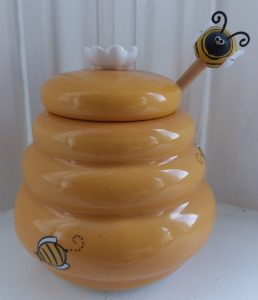 Honey Pot with Honey Stick